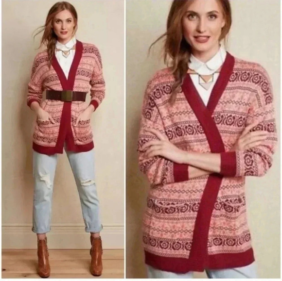 Matilda Jane Friends Forever Harmony Open Front Wrap Sweater Cardigan(S) - Picture 1 of 9